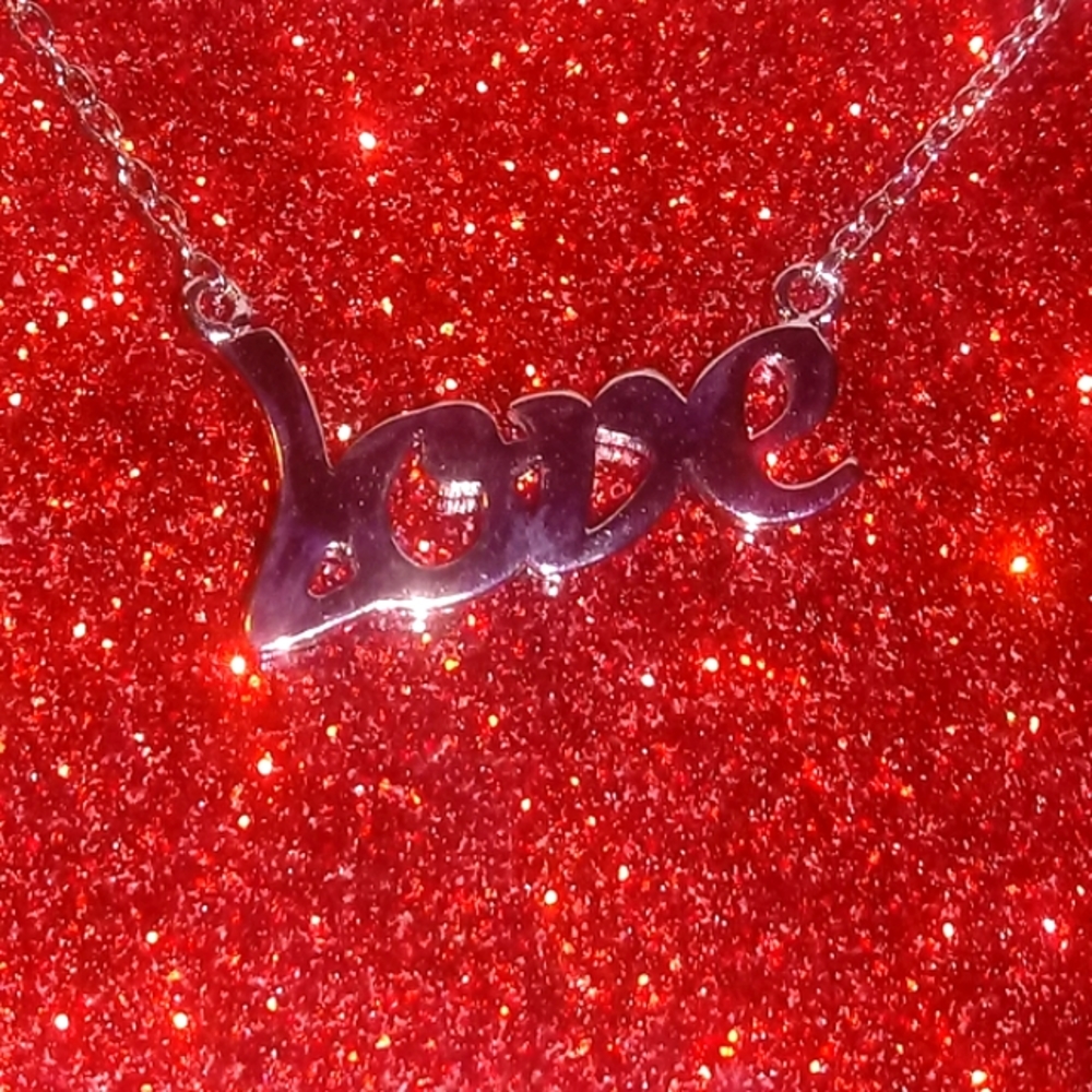 Sterling Silver Love Necklace